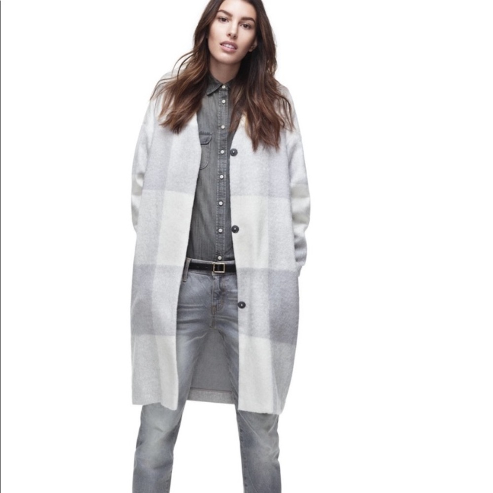 Adam Lippes for Target Buffalo Check Jacket Small